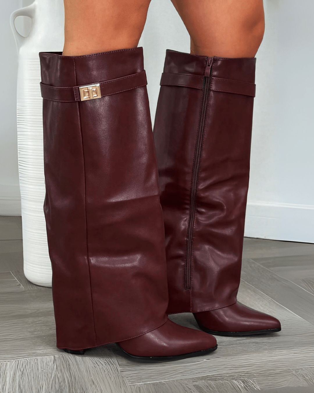 Seame CH - Rochelle Leather Boots - Shoes - none